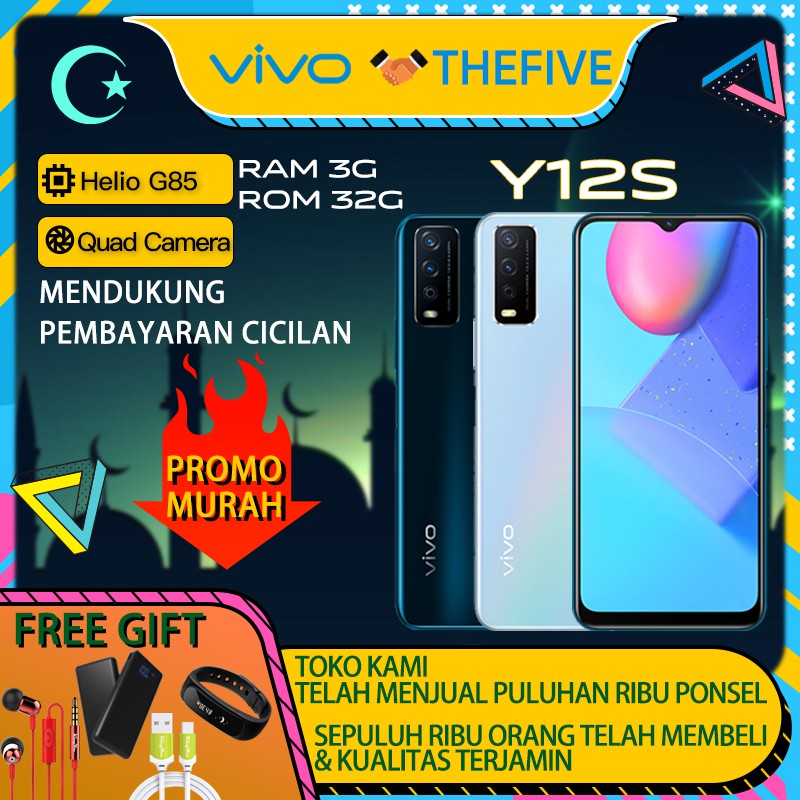 Vivo Y12s/Y12i 3GB+32GB/y20sg 4+128gb Garansi resmi BNIB