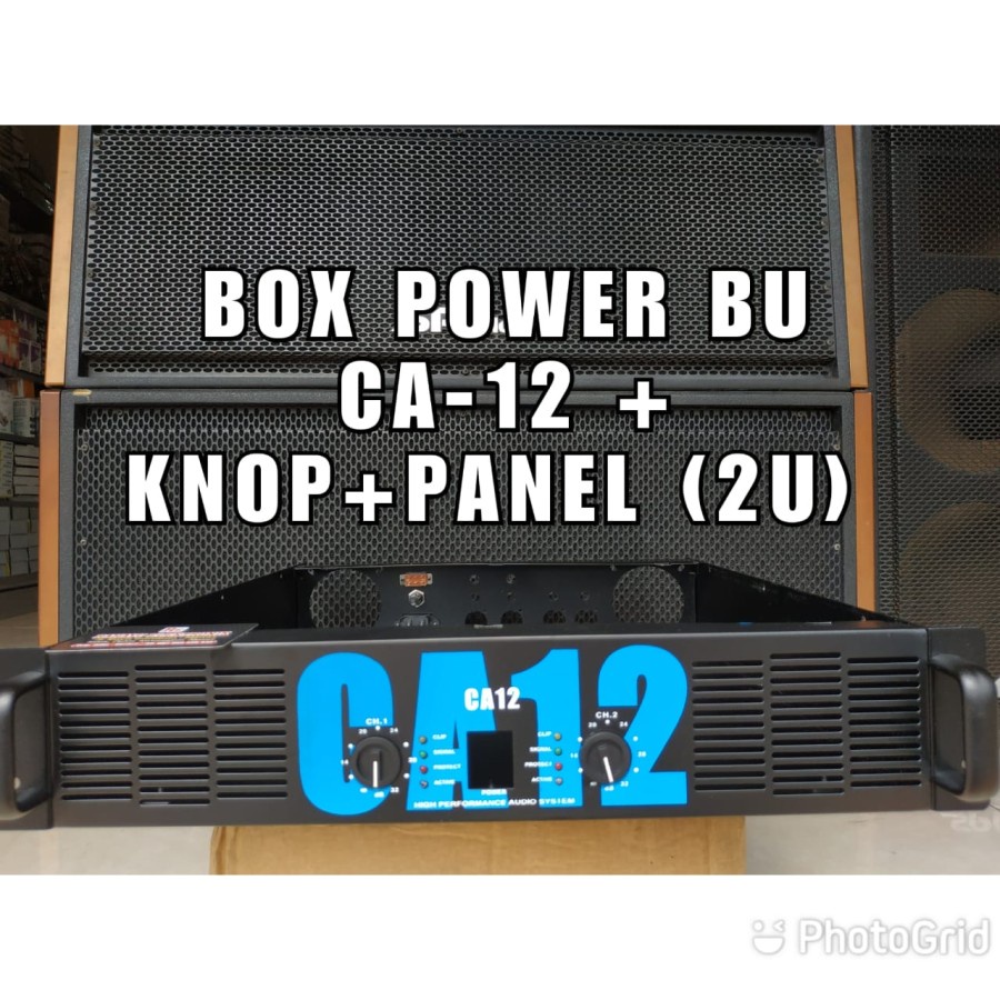 BOX POWER CA-12 + KNOP + PANEL (2U)