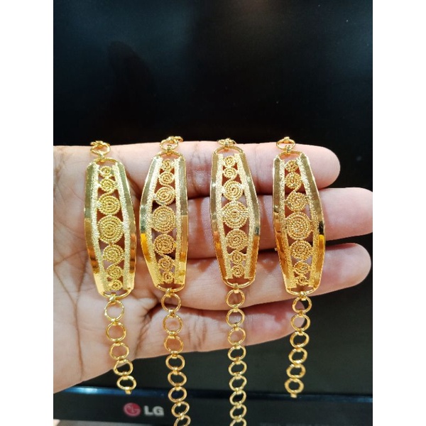 gelang emas penang promo