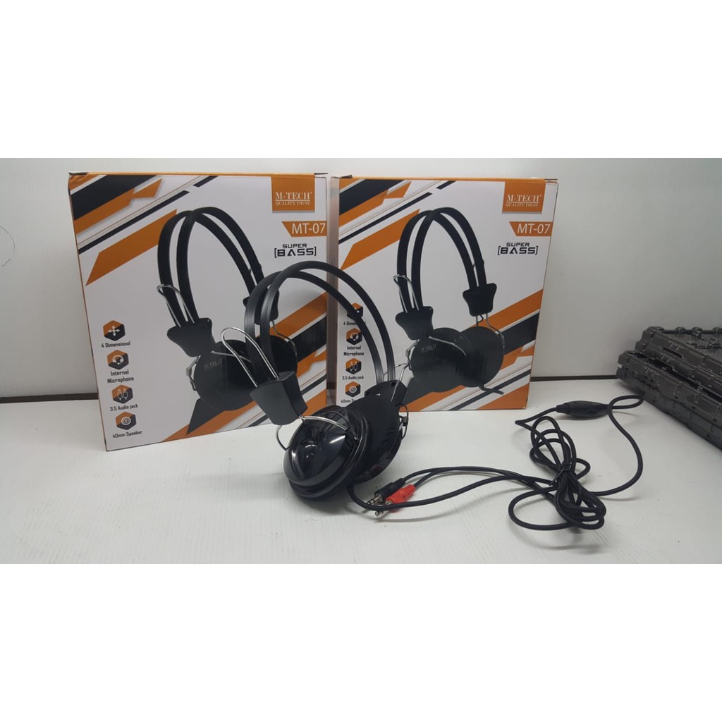 Headset Gaming M-TECH MT07 Original