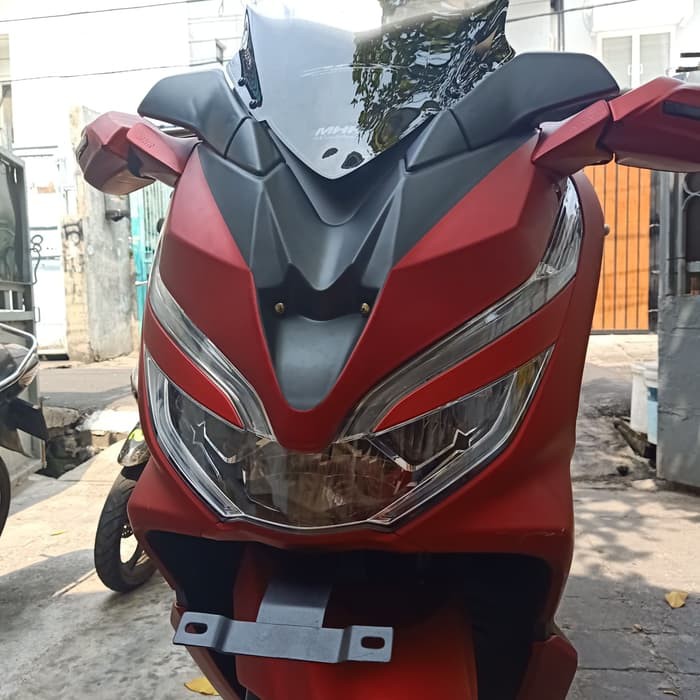 nopol honda pcx 150 breket plat nomor pcx 150 backrest plat nomor pcx