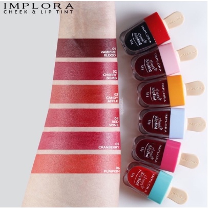 IMPLORA CHEEK AND LIPTINT MATTE BPOM