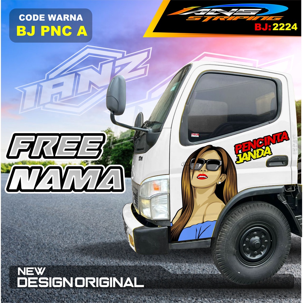 DECAL STICKER PINTU TRUK FUSO RAGASA / DECAL PINTU DUMTRUK  / STIKER MOBIL TRUK / STIKER PINTU TRUK KEREN