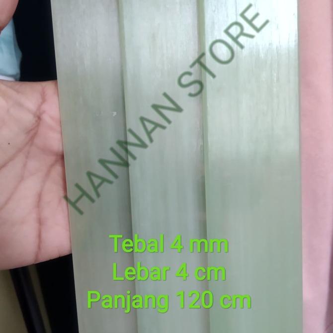 EFG Hijau 4 mm Lebar 4 mm Panjang 120 cm - Epoxy Fiberglass
