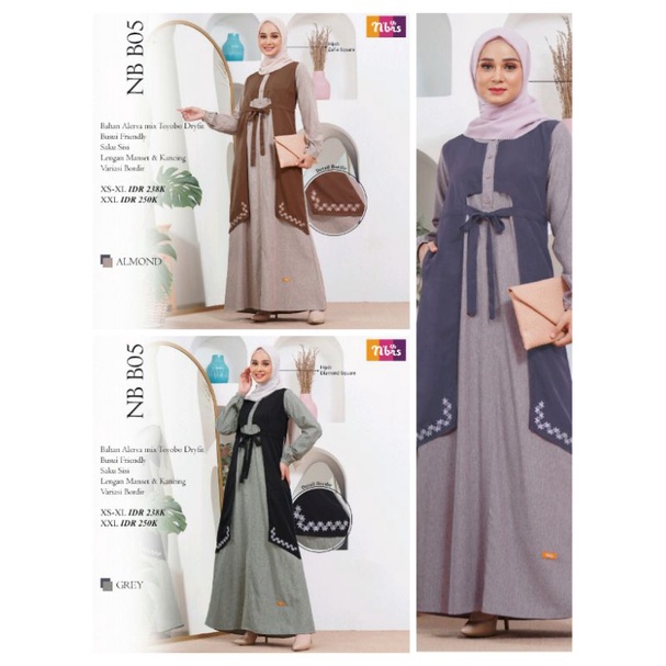 NB B05 grey, almond,lavender