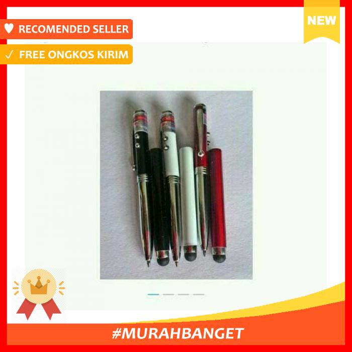 

Pulpen - Stylus Multifungsi 4 In 1 - Alat Tulis