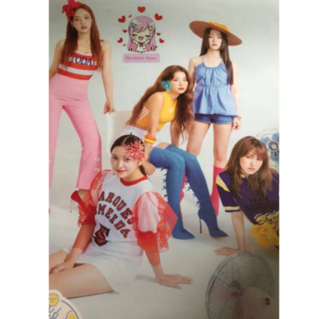 Poster Album Red Velvet - Power Up Summer Magic Limited Edition
