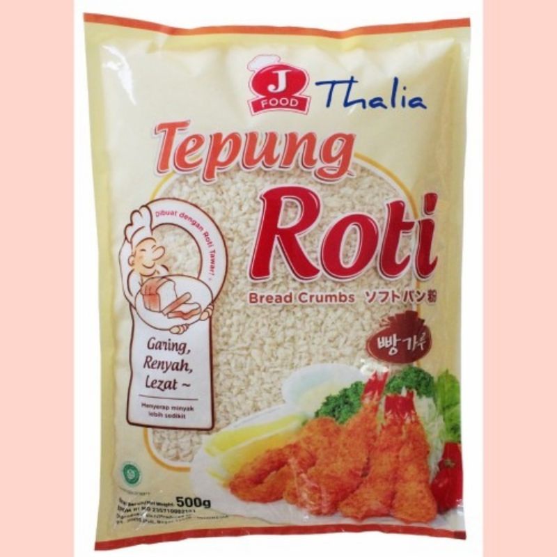 JFOOD TEPUNG PANIR PUTIH 500GR