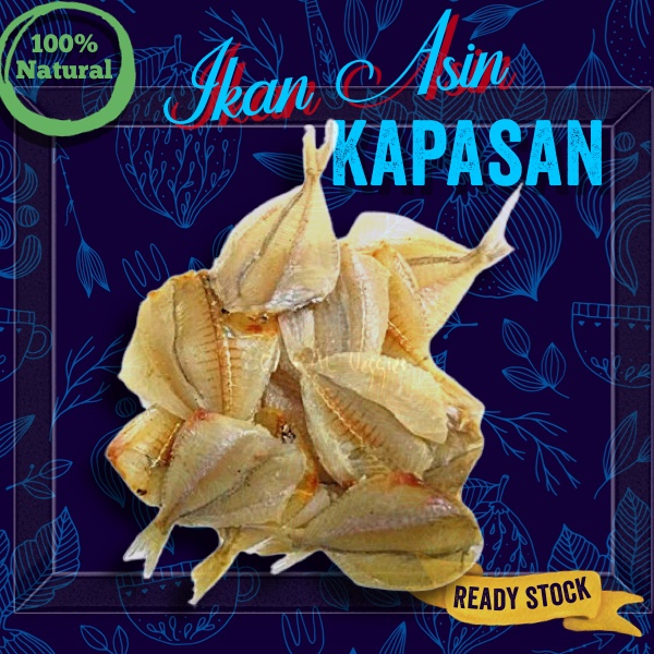 

IKAN ASIN KAPASAN PER 100 Gr