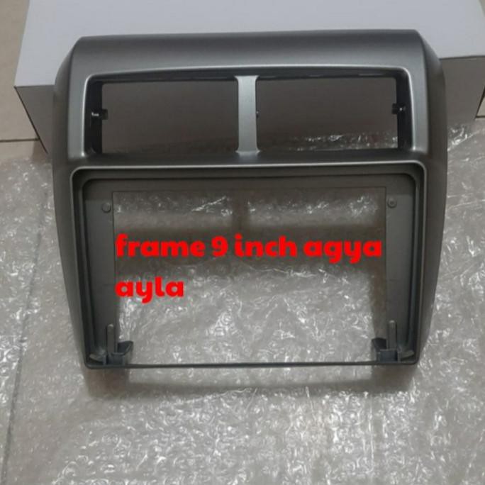 frame tape mobil double din 9 inch mobil agya ayla