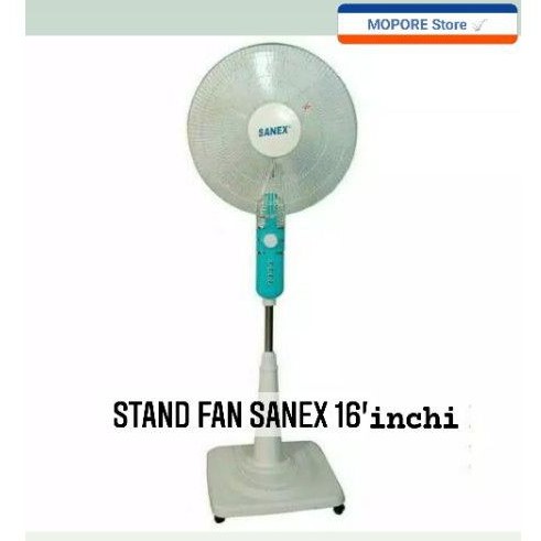 Kipas Angin  SANEX  Stand Fan/Berdiri  16&quot;inc FS-889/884