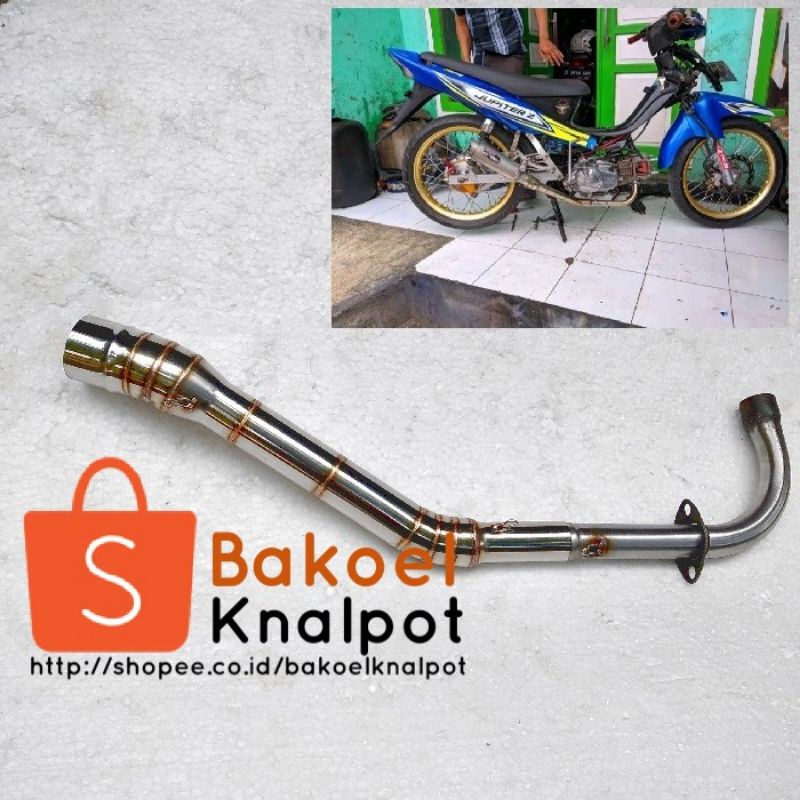 Pipa leher knalpot Roadrace/underbon d50 only