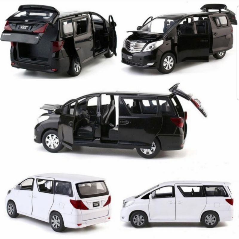 Diecast Mobil Toyota Alphard - Mainan Diecast Toyota Alphard