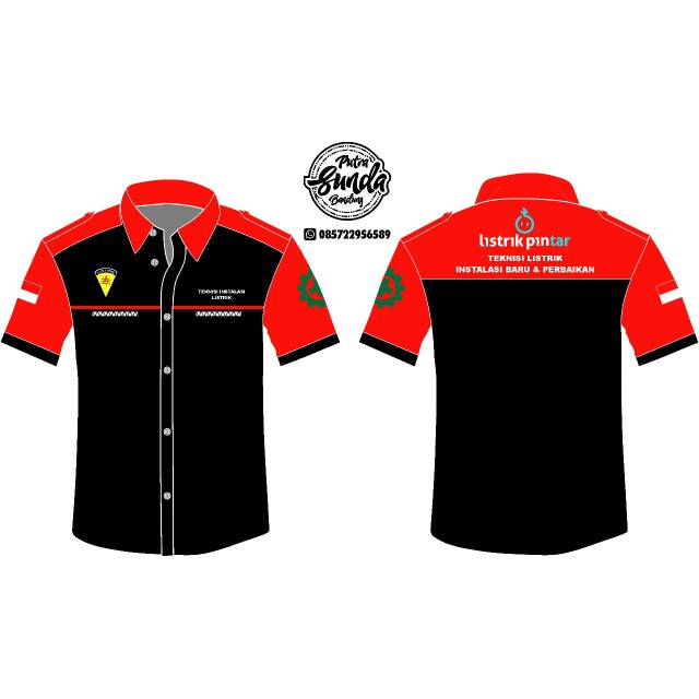  Desain  Baju  Teknisi  Hp