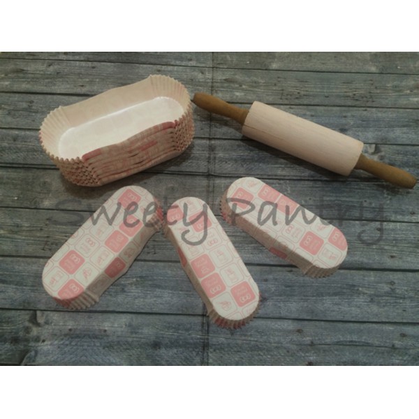 

Unik cup roti laminating bentuk oval cup kue laminating type oval Berkualitas