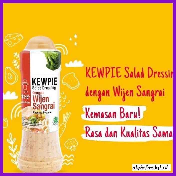 

gnidderdsaus- kewpie saus siram dengan wijen sangrai 200ml -asliiiiii.