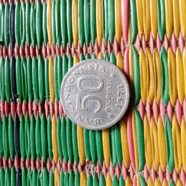 Uang kuno asli indonesia Rp 50