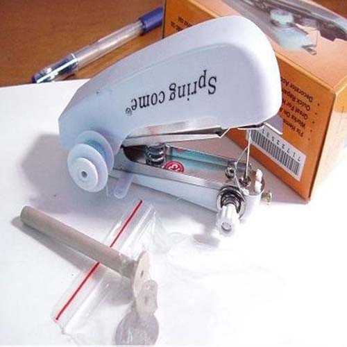 Mesin Jahit Tangan Mini Stapless Baju Celana Sewing Singer Staples