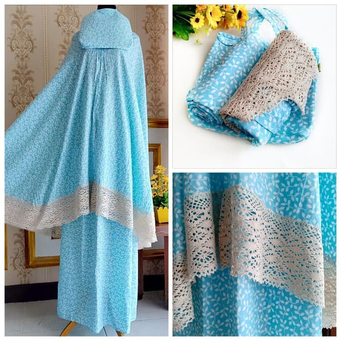 MY MUKENA DEWASA KATUN JEPANG RENDA PREMIUM TERLARIS