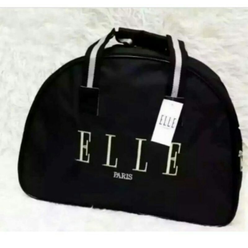 Travel Bag  Medium Tas Pakaian Tote Bag Tas Baju Jinjing Tas Tenteng Wanita -HITAM