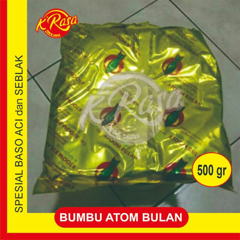 

Bumbu masak atoom bulan 500 gr. Cocok untuk segalan jenis masakan