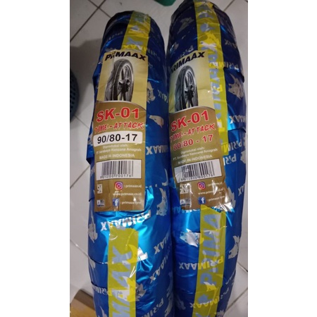 Paket ban luar primax 80 80 17 sk01 dan 90 80 17 sk01 primax tubetype