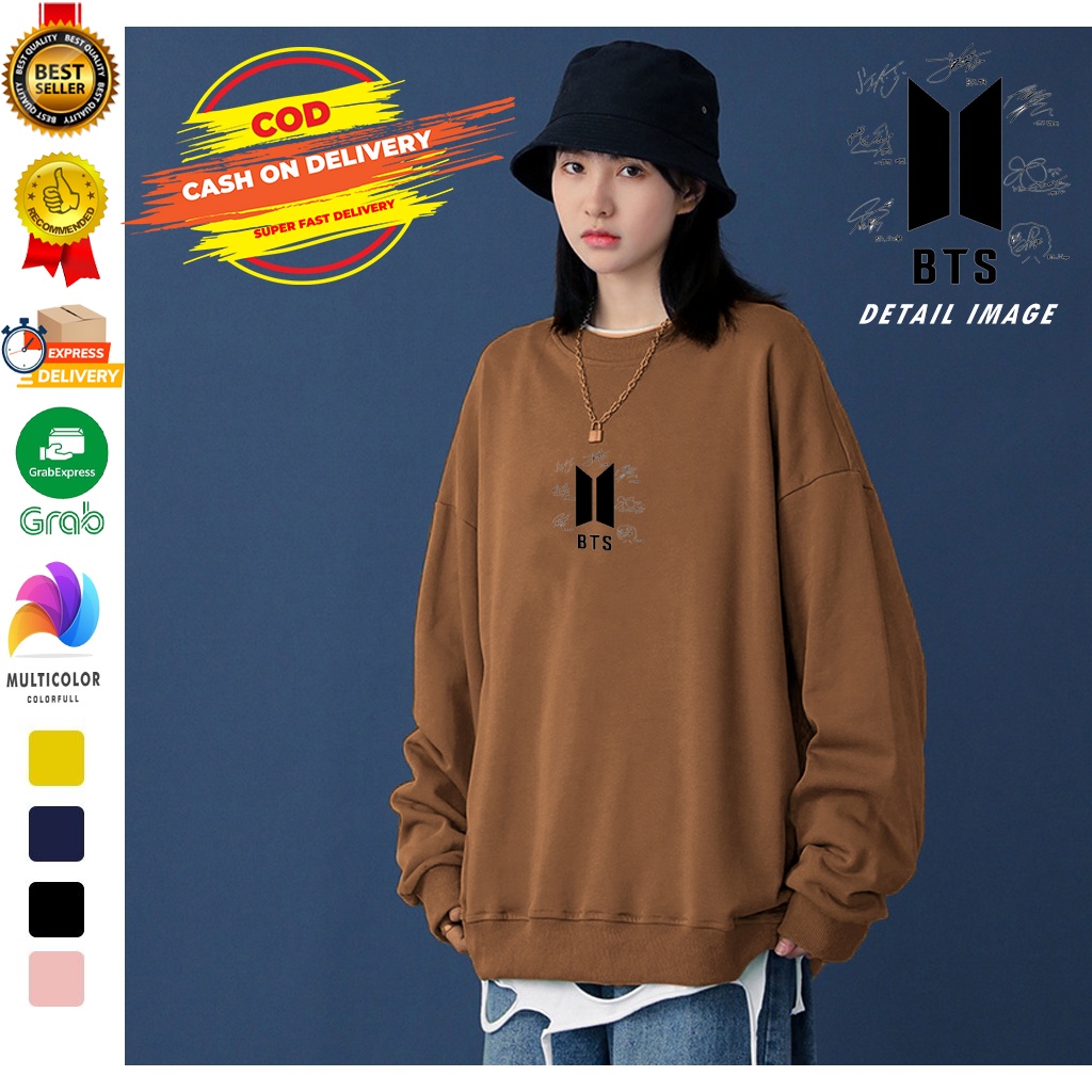 Sweater BTS Army Logo | Sweater BTS Army Terbaru | UGM STORE