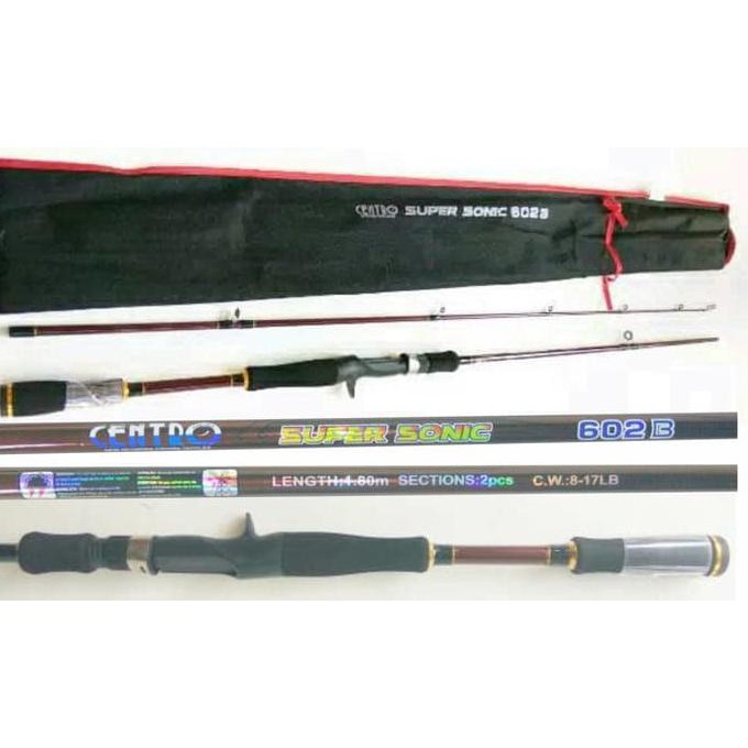 TERMURAH Joran Baitcasting Centro Super Sonic 602B 180 Cm