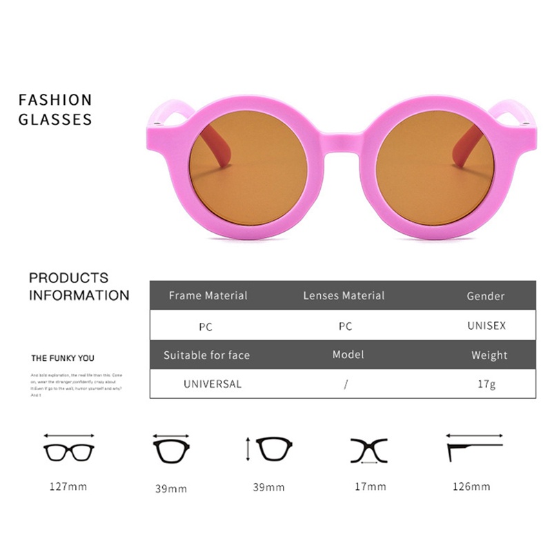 Kacamata Hitam Bahan Plastik Gaya Retro Kasual Untuk Anak Laki-Laki Dan Perempuan