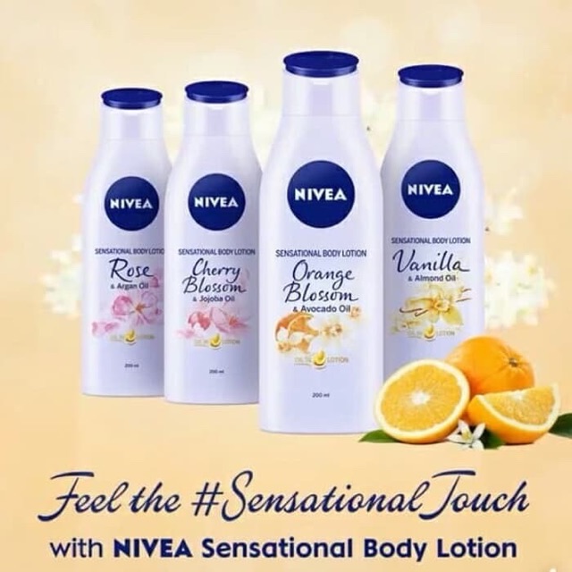 Nivea Sensational Body Lotion 200ml