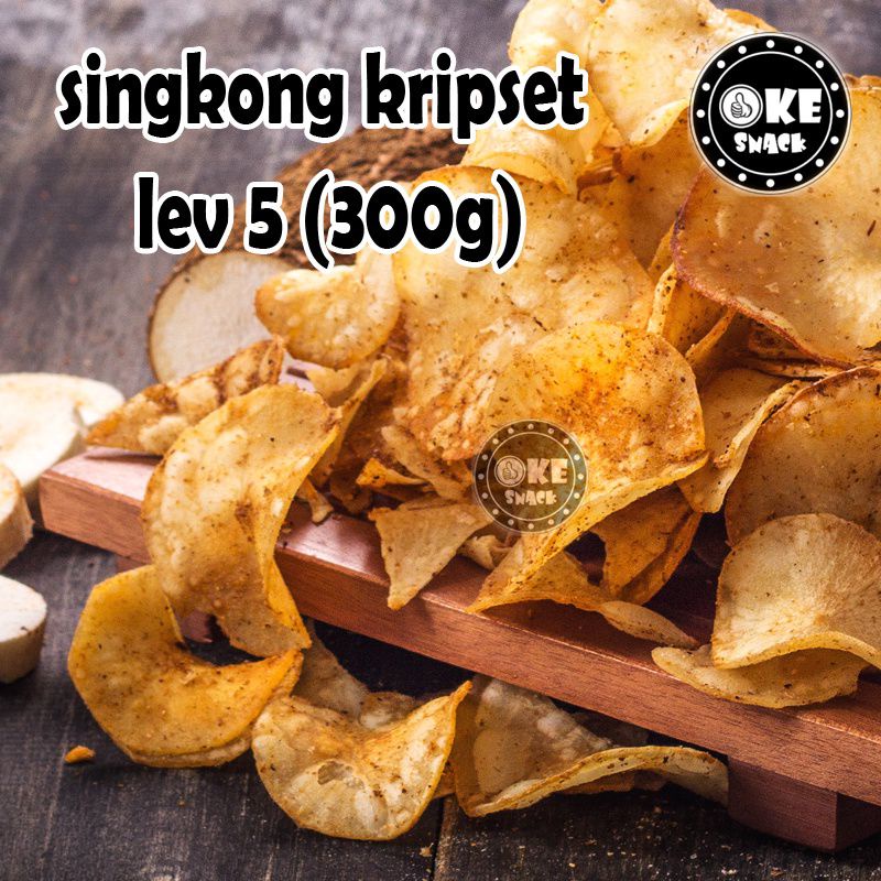 

Keripik Singkong Pikset level 5 Pedas