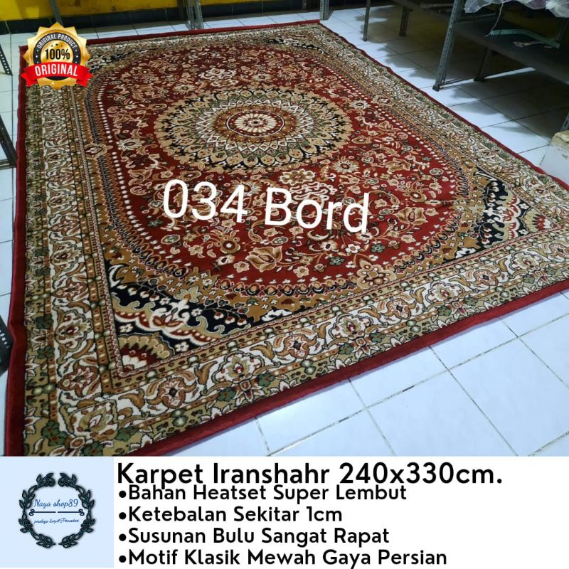 Karpet Permadani Iranshahr 240x330cm.