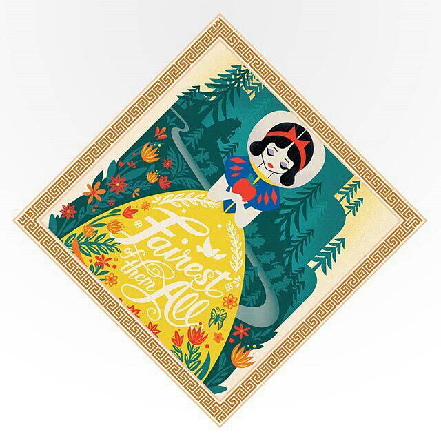 Scarf Printing Motif Custom Kode Snow