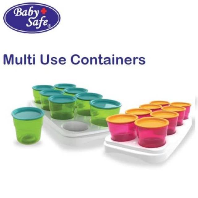 baby safe multi use containers container AP011 baby cubes tempat makanan bayi