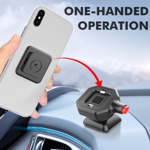 360 ° Bracket Dudukan Handphone Universal Multifungsi Untuk Dashboard Mobil Android