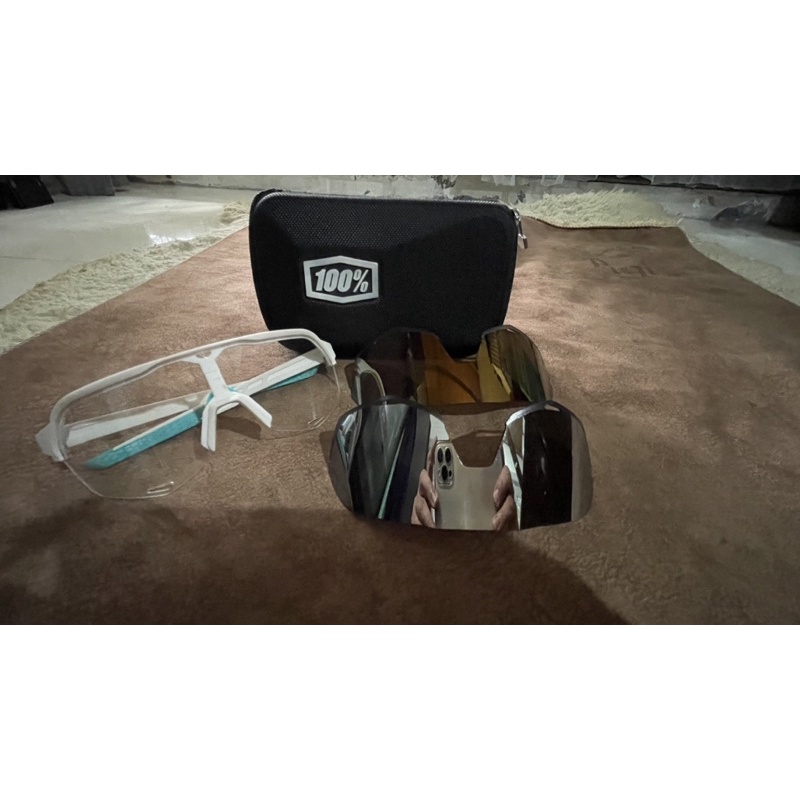 kacamata sepeda merk 100 % second