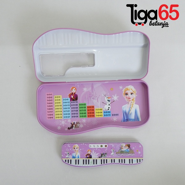 365 PENCIL CASE #40796 Tempat Pensil / Pouch Penyimpanan Besar / Pencil Case Magnet