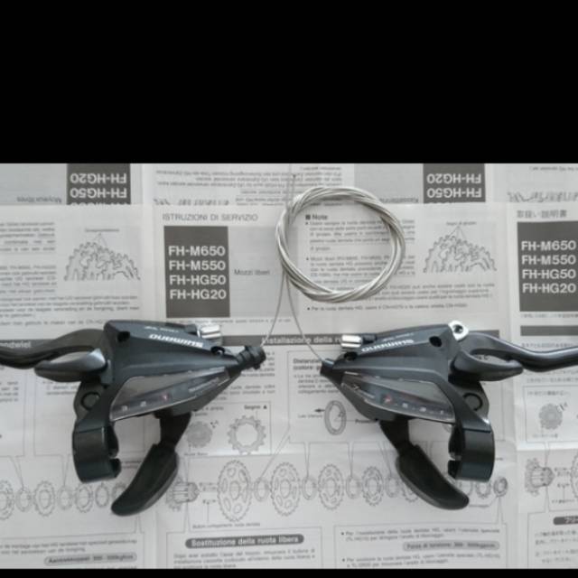 PR00M000 Shifter Shimano 7 Speed  EF500 MALAYSIA Murah