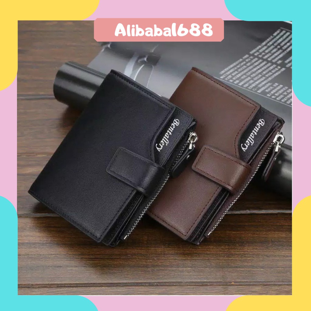 *ALIBABA1688* DOMPET PRIA N11 IMPORT MATERIAL PU DOMPET PENDEK DOMPET LIPAT