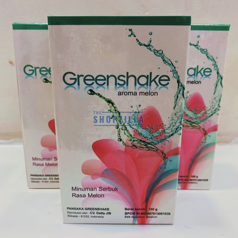 GREENSHAKE GREEN SHAKE AROMA MELON PANSAMA