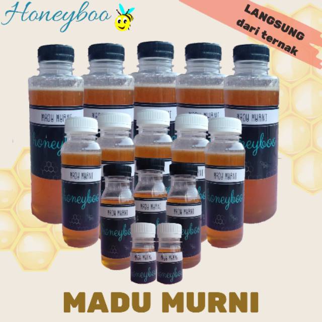 

MADU MURNI 450ml , 225ml , 110ml , 50ml