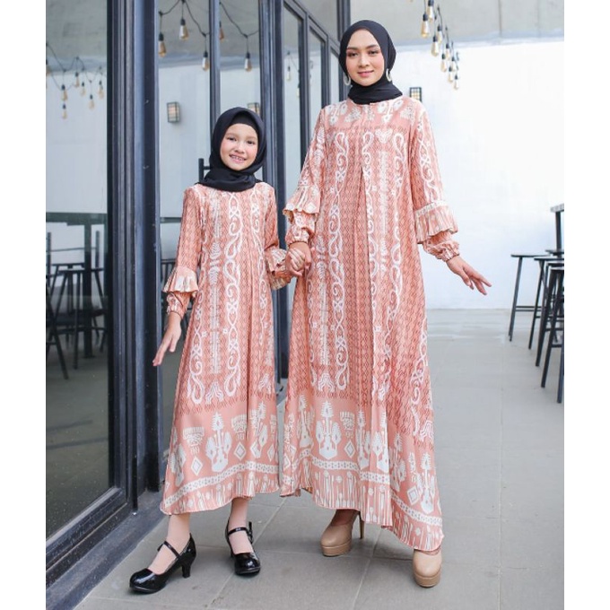 Baju Gamis Couple Ibu & Anak
