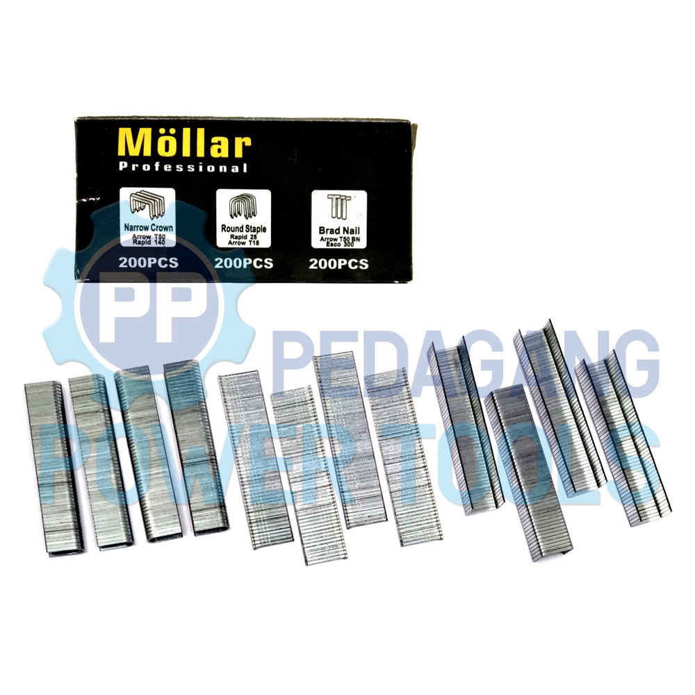 MOLLAR REFILL STAPLE GUN 3 WAY ISI ULANG STAPLES TEMBAK HEKTER 3 IN 1