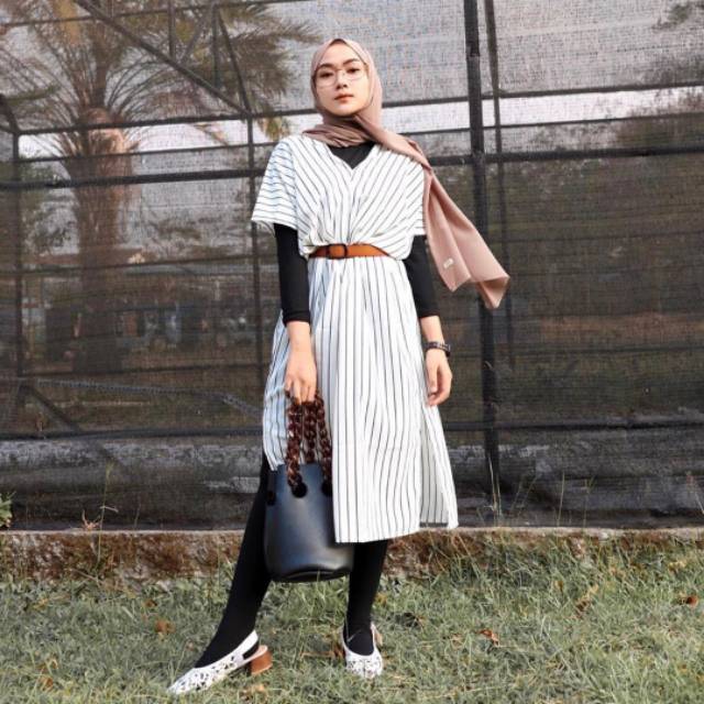 Tunik Varen free belt Tunik Surabaya
