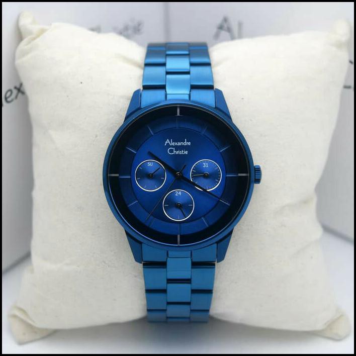 Alexandre Christie Ac 2714 Blue. Garansi Resmi 1Tahun