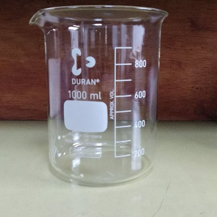 Beaker Glass Gelas Kimia 1000ml Duran Lab Ys 138 Shopee Indonesia