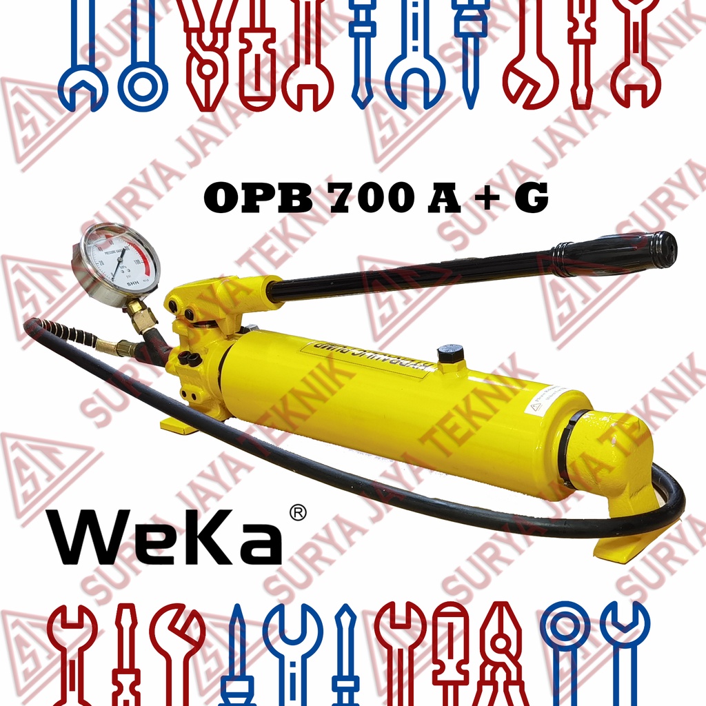 WEKA Pompa Tangan Hidrolik / Hydrolic Hand Pump 700 AG