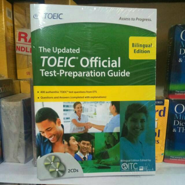 Jual the updated toeic official test preparation guide original
