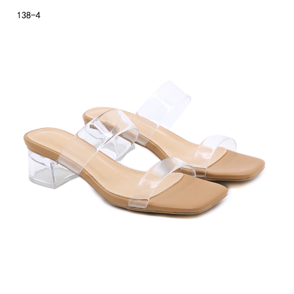 ZR Vinyl Sandal With Methacrylate Heel #138-4