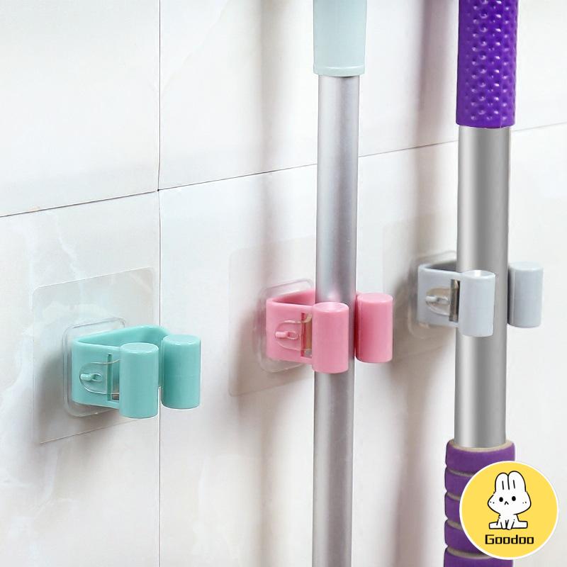 Kamar Mandi Mop Hook Broom Storage Rack Payung Stand Rak Penyimpanan Tahan Air -Doo